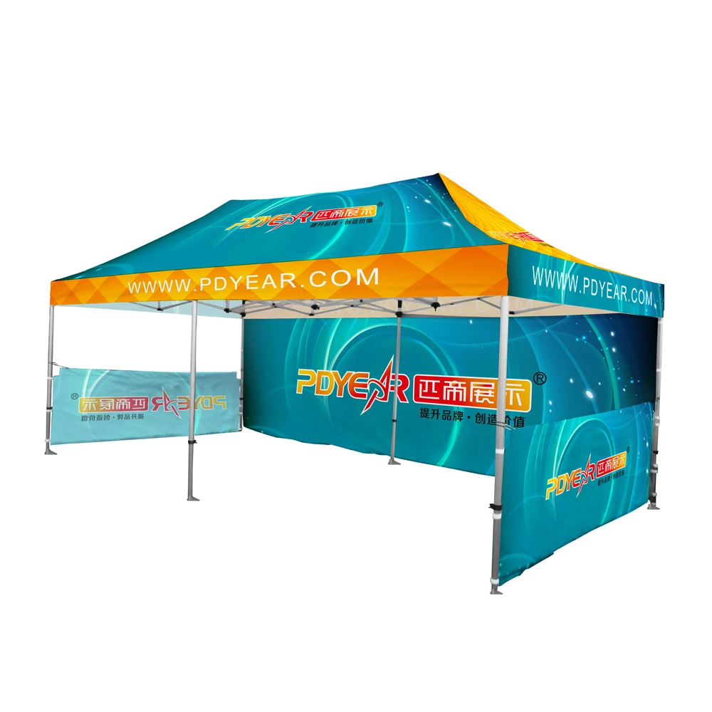 3x6 10x20ft outdoor folding custom event Printed Resistant No Moq aluminum marquee gazebo canopy tent