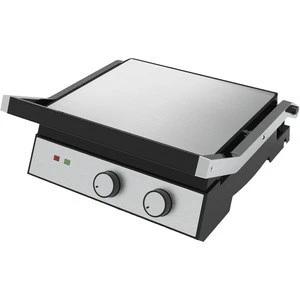 4 slice Professional sandwich grill maker 2000W Electric indoor BBQ Grill With Timer Control Knob