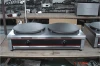400mm Diameter NG/LPG Pancake Maker Double Plate Gas Crepe Machine