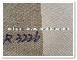 440gsm cotton linen blended canvas for oil painting (medium grain)