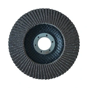 4.5 Inch 115mm Calcined Alumina Fiberglass Backing Sanding Flap Disc  For  Metal Polishing  Grinding Wheels