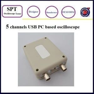 5 channels USB PC based oscilloscope low price
