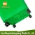 Import 50L and 30L different colour high quality swivel wheeled plastic trash can / waste bin / dustbin from China