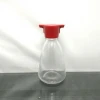 5oz 150ml Glass Soy Sauce Dispenser Bottle With Red Pour