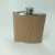 Import 6oz stainless steel liquor flask custom wooden whisky hip flask from China