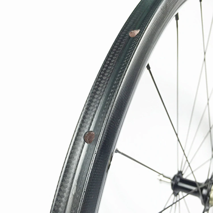 700c RX3025W Road Bike Wheels Factory Wholesales Carbon cycle wheel Customized Logo Tubeless Carbon rim Wheel