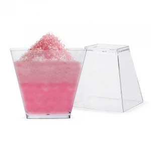 70ml Plastic PP Cups, Clear Jelly Mousses Dessert Yogurt PP Cups for sale