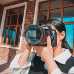 77mm Special Effects Filter Triangular Fractal filter four Prism Camera SLR Lens Accessories Variable Quantity of Subjects