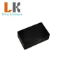 80*50*25mm Black color Small ABS Plastic Electronic Enclosure Junction Box for PCB