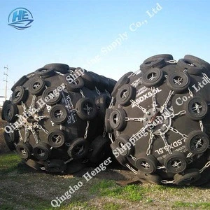 80KPA D1.5*1.3 size Air Inflatable Boat Foam Rubber Fender For Boats with GL Standard