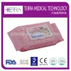 80pcs nonwoven tender baby wet wipes OEM manufacturer Natural And Biodegradble Baby Wipes with plastic cover