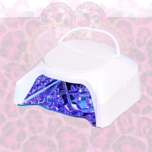 86W Wireless Dual Light Cordless Rechargeable Gel Polish Uv Led Nail Lamp For Nails salon
