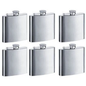 8oz Hip Flask and Funnel Set Stainless Steel hip Container for Drinking Liquor such as wine whiskey Rum