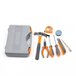 8pcs home use hand tools kit with screwdriver pliers hammer tape knife