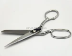8" Professional Tailor Scissors whole stainless steel Chrome Handle Dresssmaking Sewing Scissors