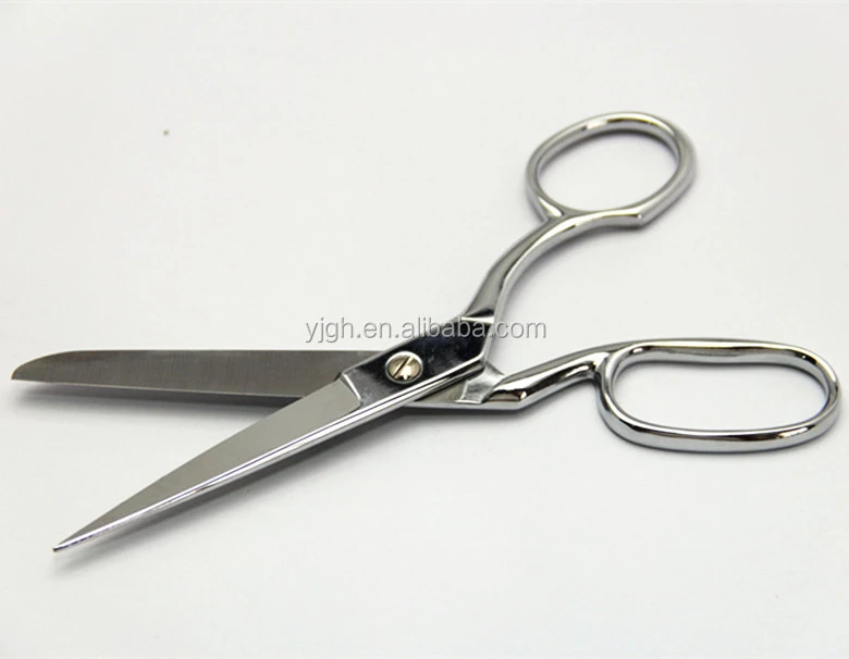 8&quot; Professional Tailor Scissors whole stainless steel Chrome Handle Dresssmaking Sewing Scissors