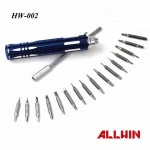 9 pcs color anti slip allen key set hex key