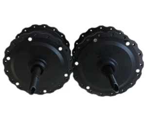 A Pair of Bicycle electric vehicle motor brushless geared spoke hub motor