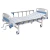 Import Abs headboard multifunctional 2 crank manual hospital bed adjustable hospital bed from China