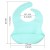 Import Adjustable Food Grade Silicone Bib With Catcher Waterproof Infant Bib Silicone Baby Bib from China