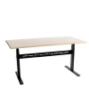 Adjustable height school desk with metal table legs for children