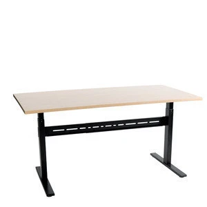 Adjustable height school desk with metal table legs for children