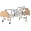 Adjustable Hospital Beds Medical Equipment Furniture Manual Hospital Bed with Wooden Bedhead