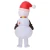 Import Adult Inflatable White Snowman Inflatable Suit For Halloween Christmas Party Blow-up Costume from China