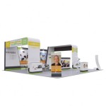 Advertising Outdoor Promotion Pop-Up Trade Show Portable Display Portable Led Trade Show Booth 10X20