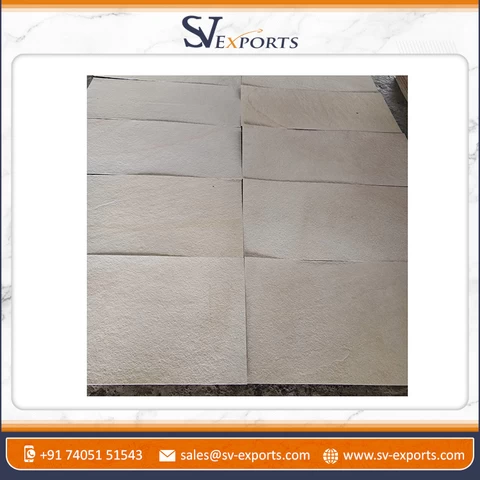 Affordable Price On Mint White Durable Sand Stone Veneer Sheets at Cheap Price