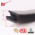 Import Aging resistance sharp edge protection epdm extrusion garage door bottom weather seals from China