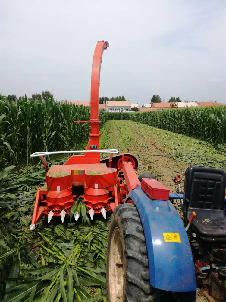 agriculture farm use two rows silage and forage  harvester