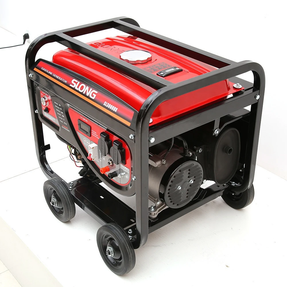 Air cooled 2.5KW battery petrol electric generator
