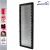 Import Aluminum frame impact resistant aluminum jalousie window with adjustable glass blades louver window from China