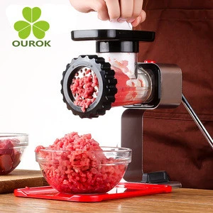 Aluminum Manual Meat Mixer with Meat Grinder