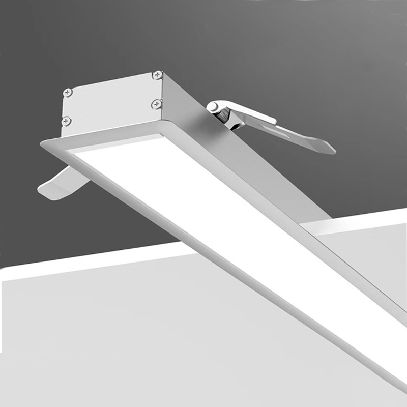 Buy Aluminum Profile Ceiling Gypsum Recessed Linear Light Office ...