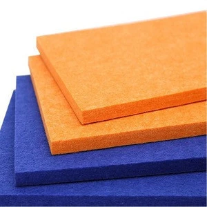 Amazon Hot Selling Soundproofing Polyester Fiber Acoustic Wall Panel For Acoustic Insulation Building Materials