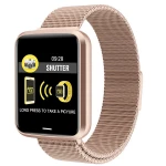 Amazon Hot selling the Blood Pressure Heart Rate Monitor H19 smart watch with 1.3-inch color screen and waterproof sports watch