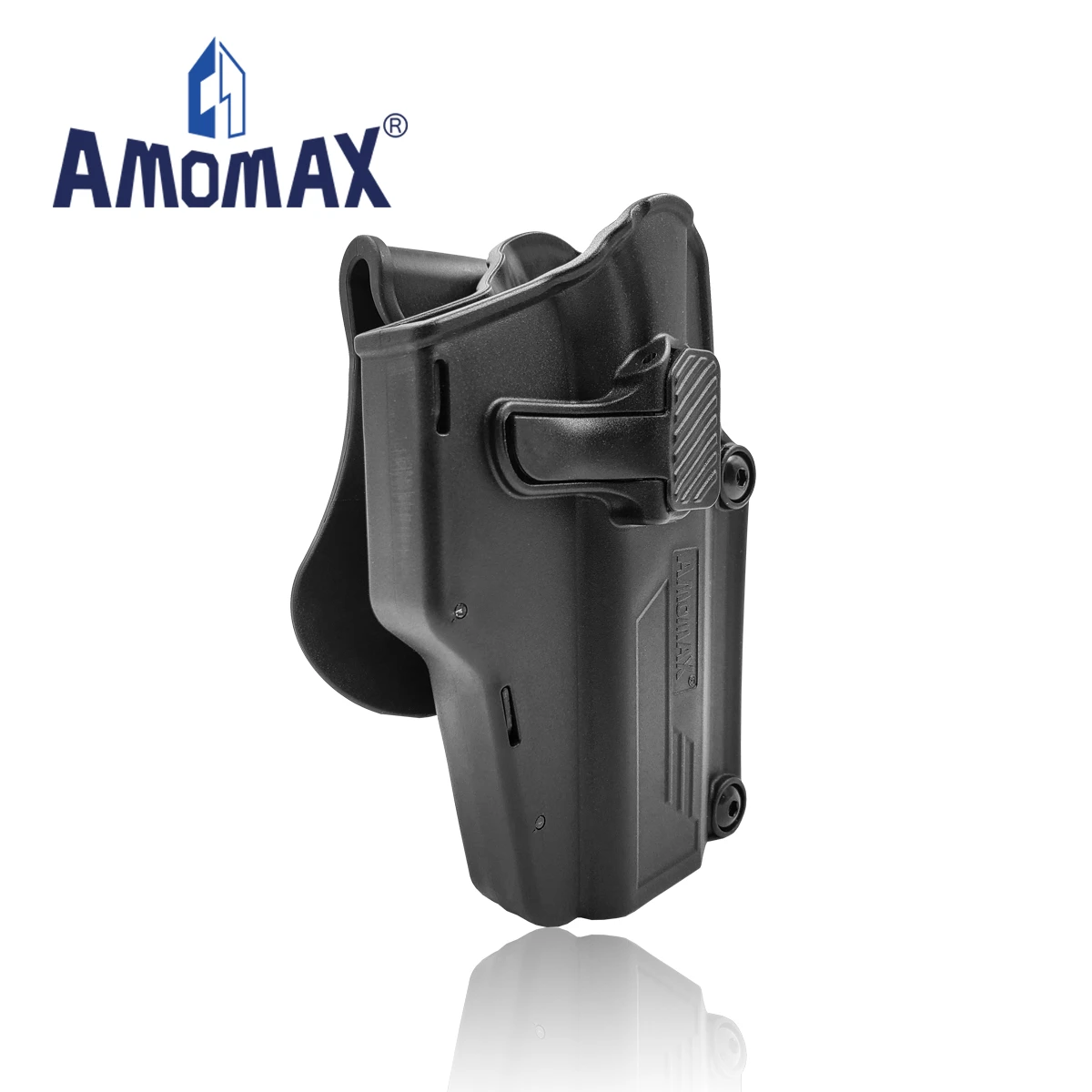 Amomax Tactical Plastic General Multi-fit Per-fit Universal Tactical Hand Gun Belly Band Holsters for 200 more guns