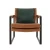 Import Antique Home Furniture Single  Arm-Chair Genuine Leather Seat Living Room Sofa from China