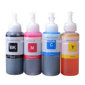 Aomya 100ml 70 ml  refill uv dye ink for 6 colors Epson L100 L110 desktop printer