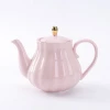 Arabic tableware bone china teapot sets coffee cup ceramic porcelain coffee and tea set 15pcs