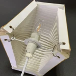 Art Crafts LED Out Shiny Star Paper Lantern