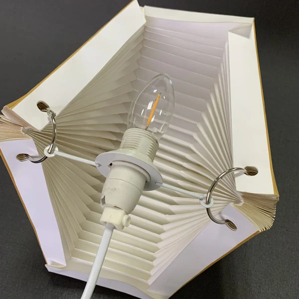 Art Crafts LED Out Shiny Star Paper Lantern