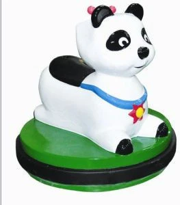 Attractive Coin Operated Fiberglass battery electric Animal Bumper Car in Outdoor