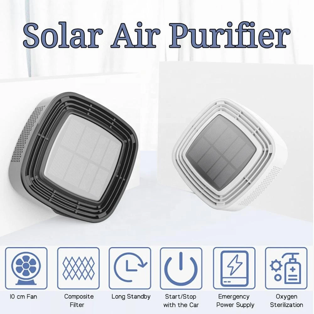 Auto Minus-Ion Air Purifier Purification Apparatus Portable Car Home Air Cleaner Ionic UV HEPA Ionizer Fresh Ozone Purifiers