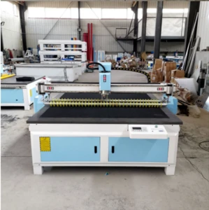 Automatic CNC Rotary Knife Cutting Machine cutting the materials for car/truck/vehicle foot pad and seat cover on sale