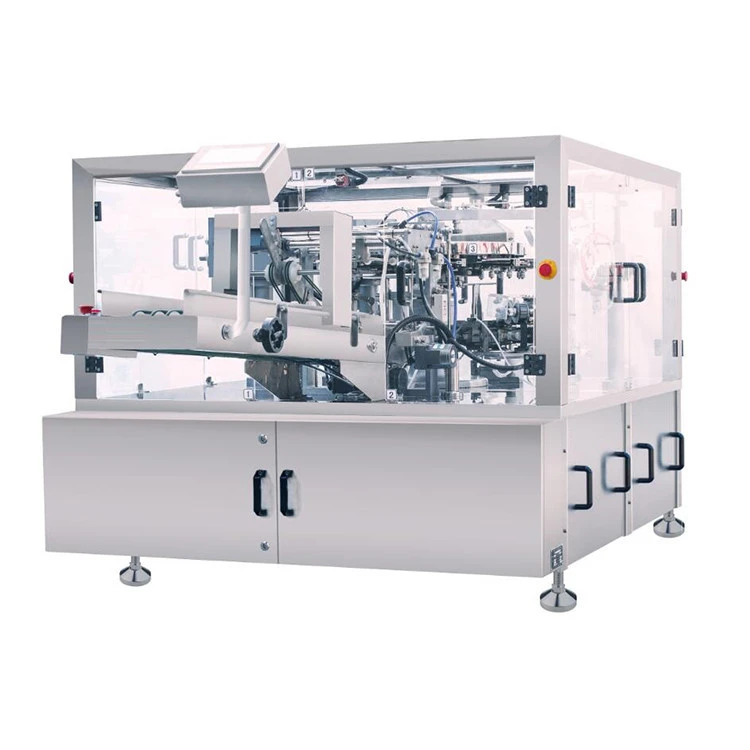 Automatic Per-Made Pouch Packing Machine Doypack Stand Up Bag Rotary Packing Machine