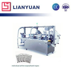 AWP-250 Automatic Wet Wipes Making Machine Four Side Sealing