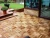 Import B4364 Acacia Wood Interlocking Deck Tiles, Plastic wood composite interlock deck tile or Plastic Decking Flooring Tiles from Vietnam